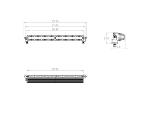 Baja Designs - 20" S8 Straight LED Light Bar - Universal