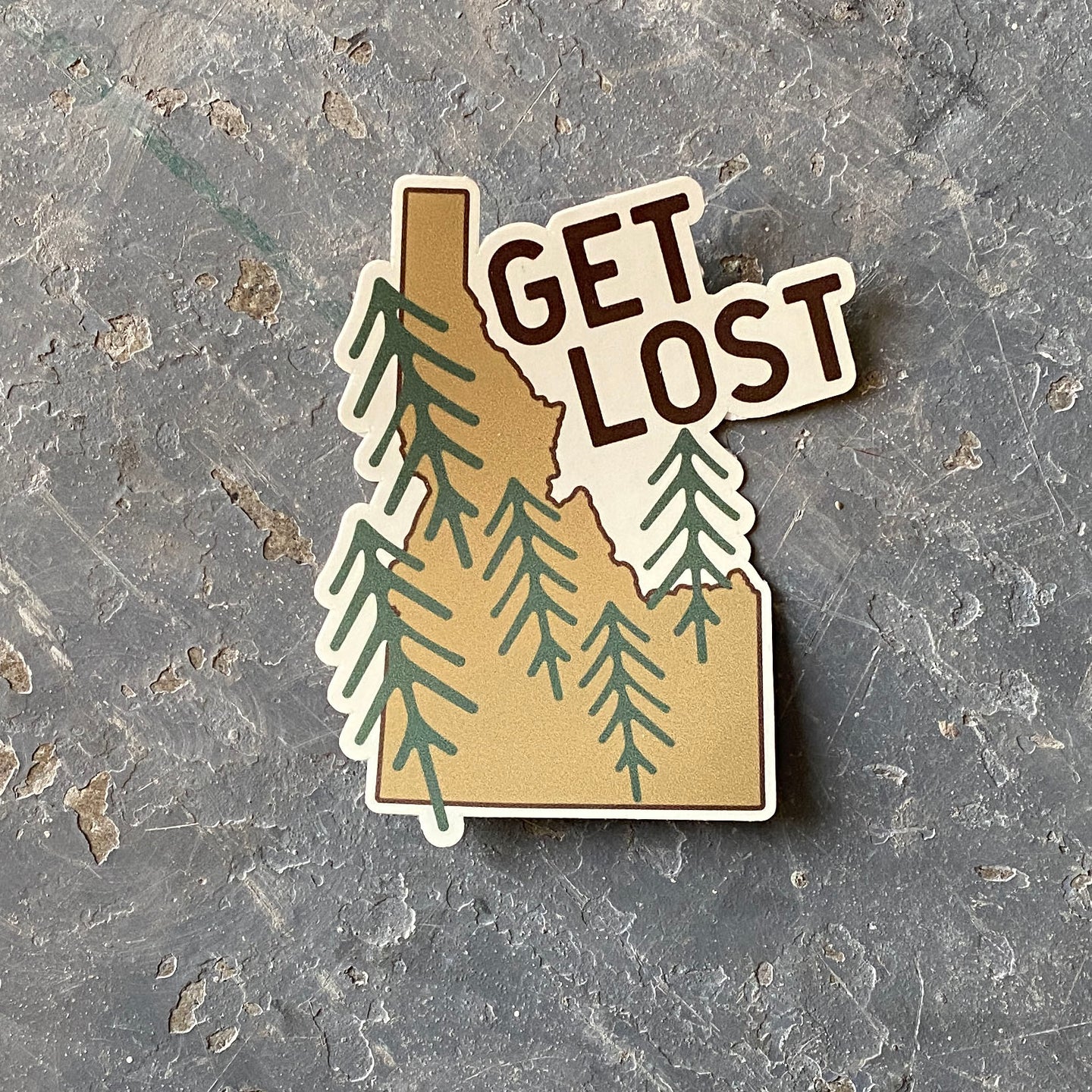 Get Lost Sticker